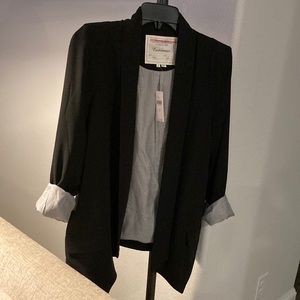 Anthropologie Black Blazar